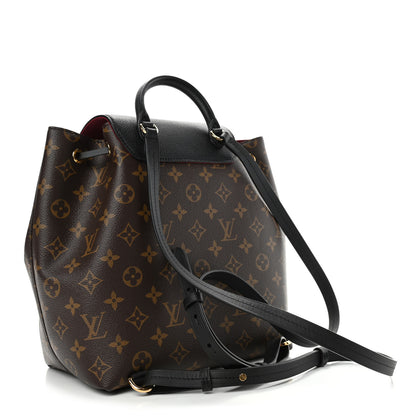 Louis Vuitton Monogram Montsouris PM Black 2 of 4
