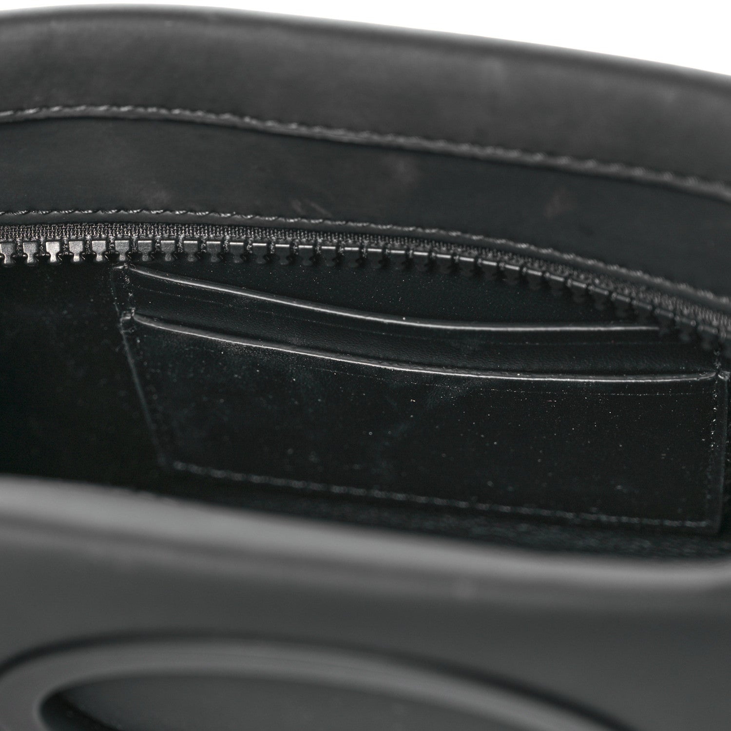 Burberry Rubberised Cotton Foldover Pocket Bag Black 12 of 12