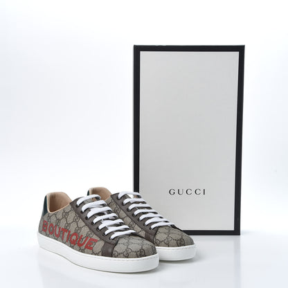 Gucci GG Supreme Monogram Boutique Mens Ace Sneakers 8 10 of 10