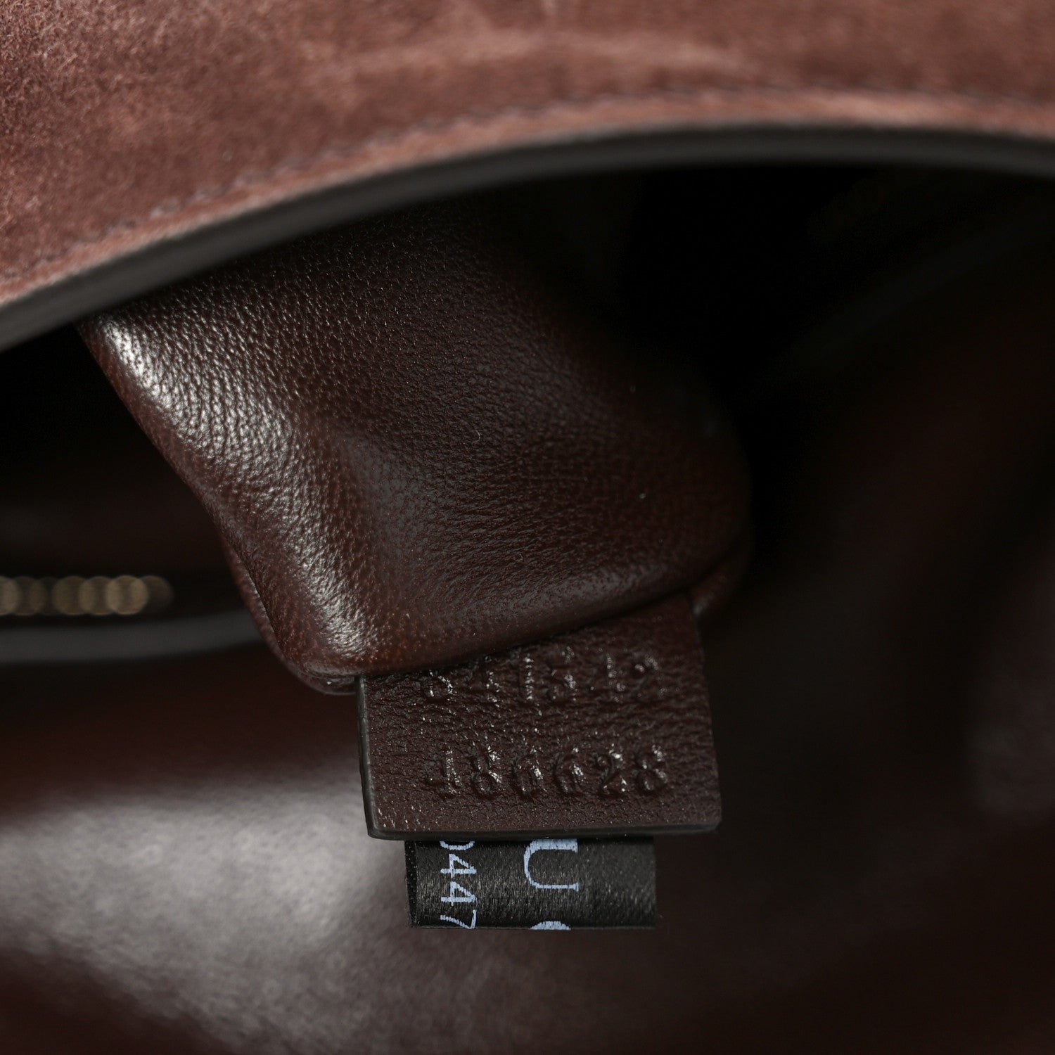 Gucci Suede Jackie 1961 Giorno Shoulder Bag Dark Brown 7 of 10