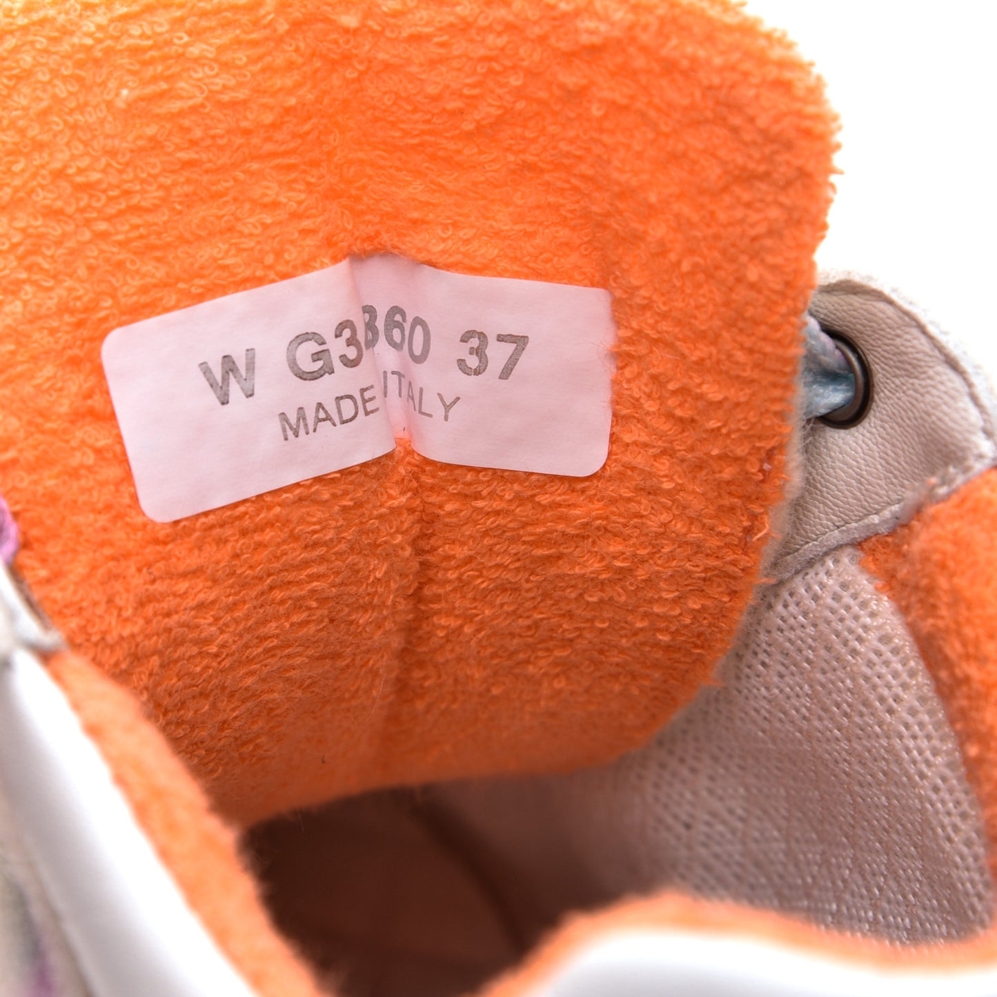 Wool Suede Calfskin CC Sneakers 37 Multicolor