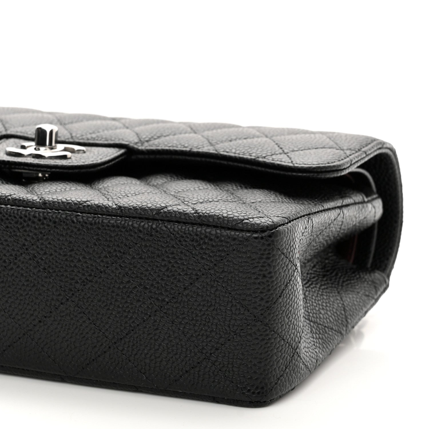 Chanel Caviar Quilted Small Double Flap Black 10 of 10