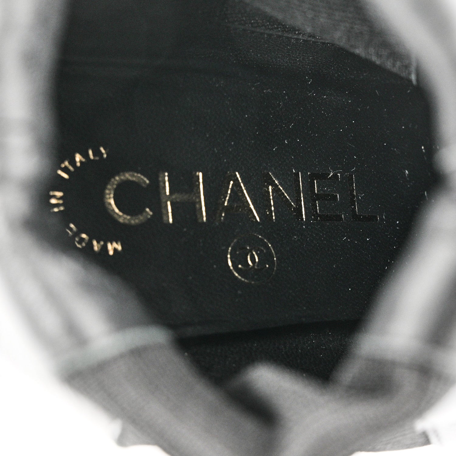 Chanel Lambskin Patent Cap Toe Ankle Boots 37 Black 7 of 8