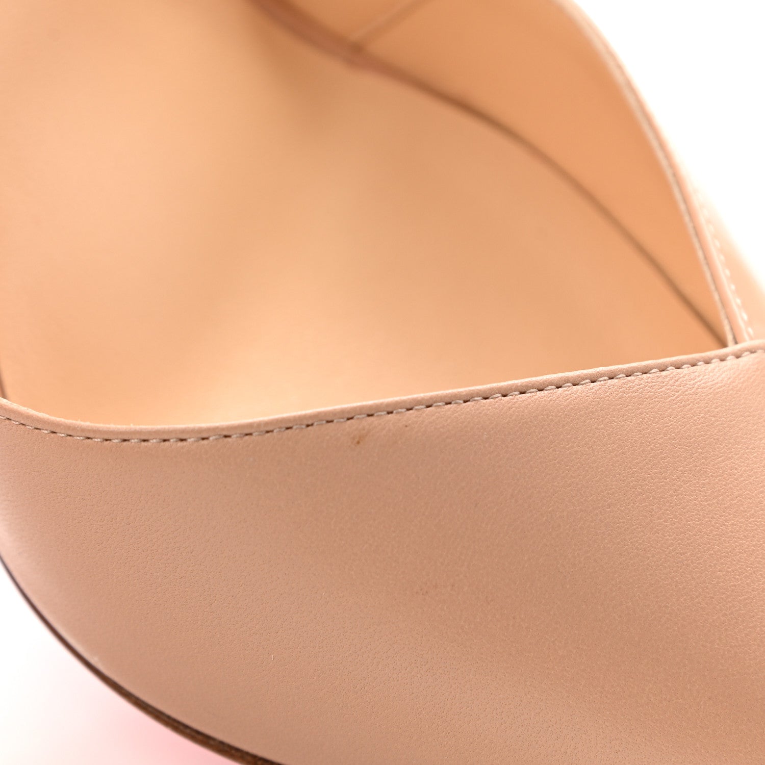 Christian Louboutin Nappa Patent Platina 85 Pumps 41 Nude 11 of 13