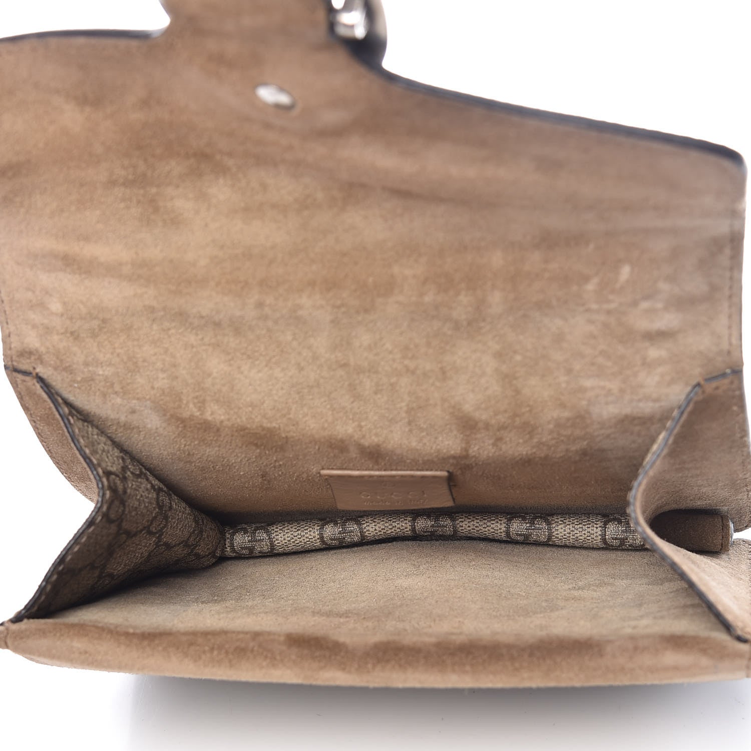 Gucci GG Supreme Monogram Mini Dionysus Shoulder Bag Taupe 5 of 12