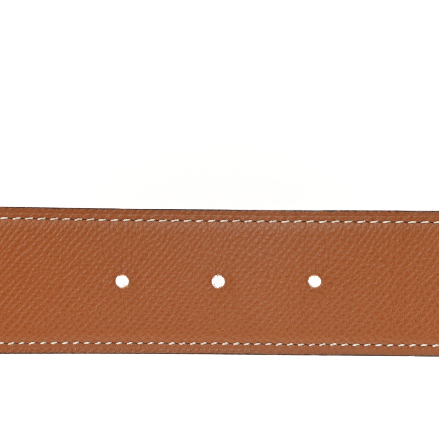 Epsom 38mm Constance H Belt 80 Etoupe Gold