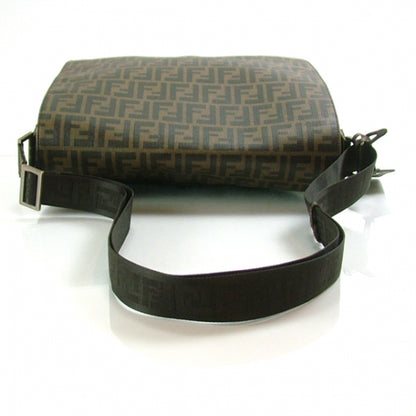 Fendi Zucca Medium Messenger Bag Unisex Purse Brown 4 of 12