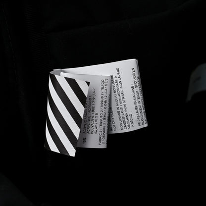 Off-White Canvas Logo Backpack Black 6 of 12