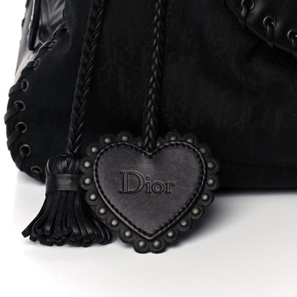 Christian Dior Monogram Ethnic Shoulder Bag Black 8 of 12