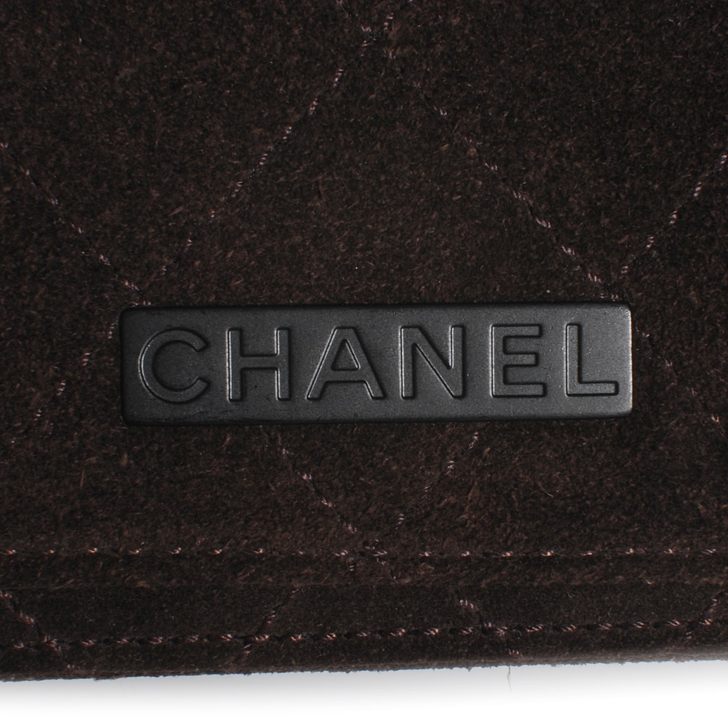 Chanel Suede Flap Bag Brown 5 of 9