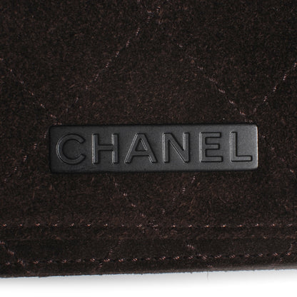 Chanel Suede Flap Bag Brown 5 of 9