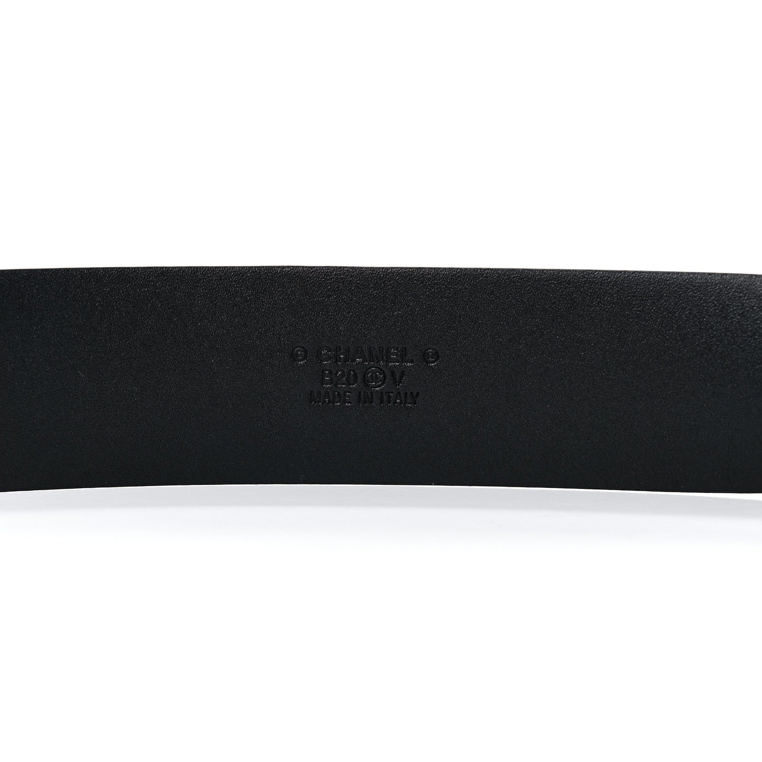 Chanel Calfskin CC Chain Belt 85 34 Black 3 of 9