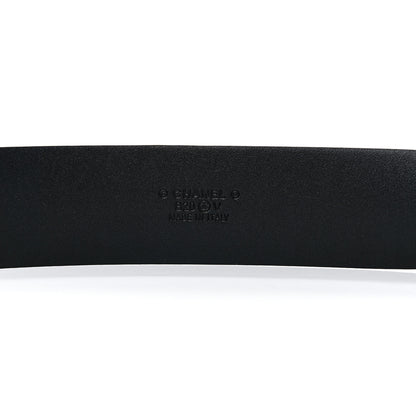 Chanel Calfskin CC Chain Belt 85 34 Black 3 of 9