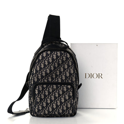 Christian Dior Oblique Mini Rider Backpack Black 11 of 11