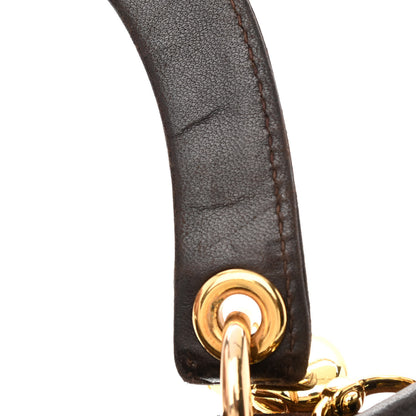Christian Dior Suede Cannage Medium Lady Dior Brown 11 of 13