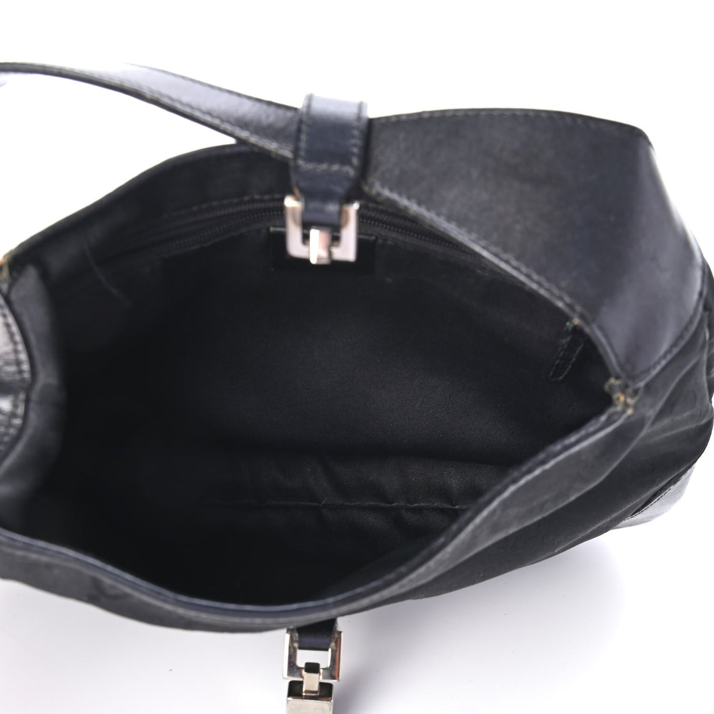 Monogram Small Jackie O Hobo Black