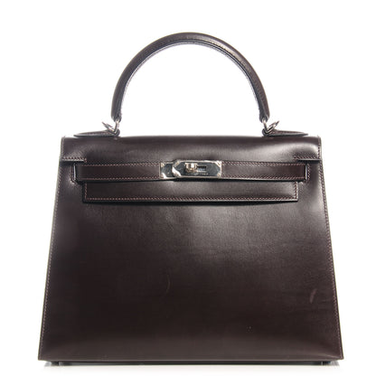 Hermes Box Kelly Sellier 28 Chocolate 1 of 20