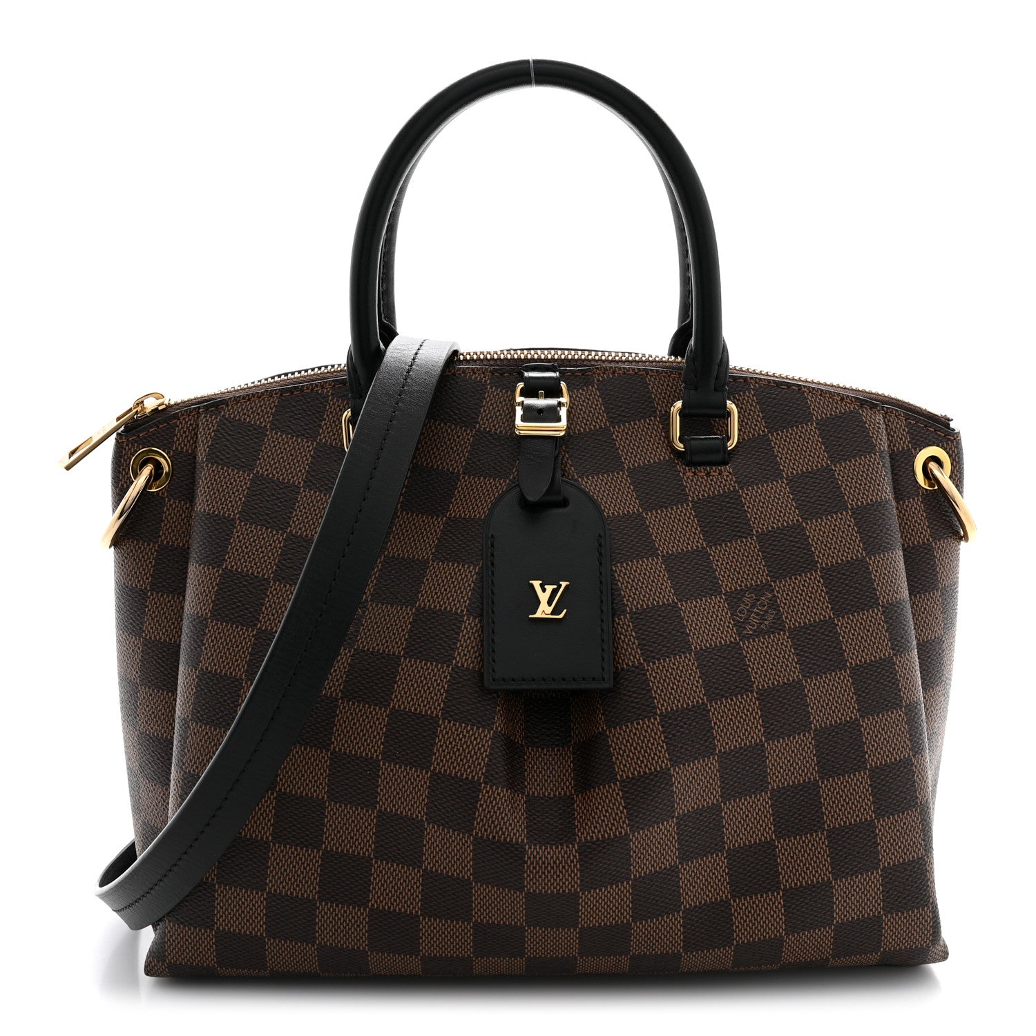 Louis Vuitton Damier Ebene Odeon Tote PM Black 1983254 – FASHIONPHILE