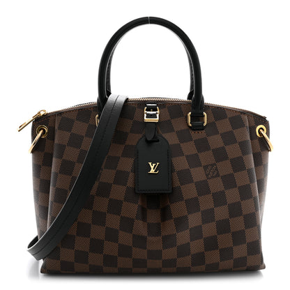 Louis Vuitton Damier Ebene Odeon Tote PM Black 1 of 9