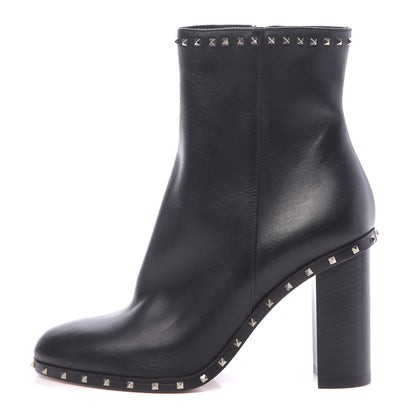 Valentino Garavani Nappa Soul Rockstud 90mm Ankle Boots 36.5 Black 1 of 9