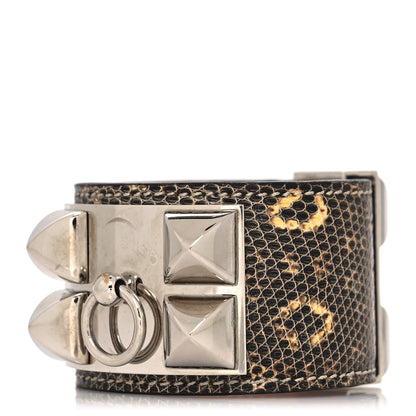 Hermes Lizard Collier De Chien CDC Bracelet L Ombre 1 of 6