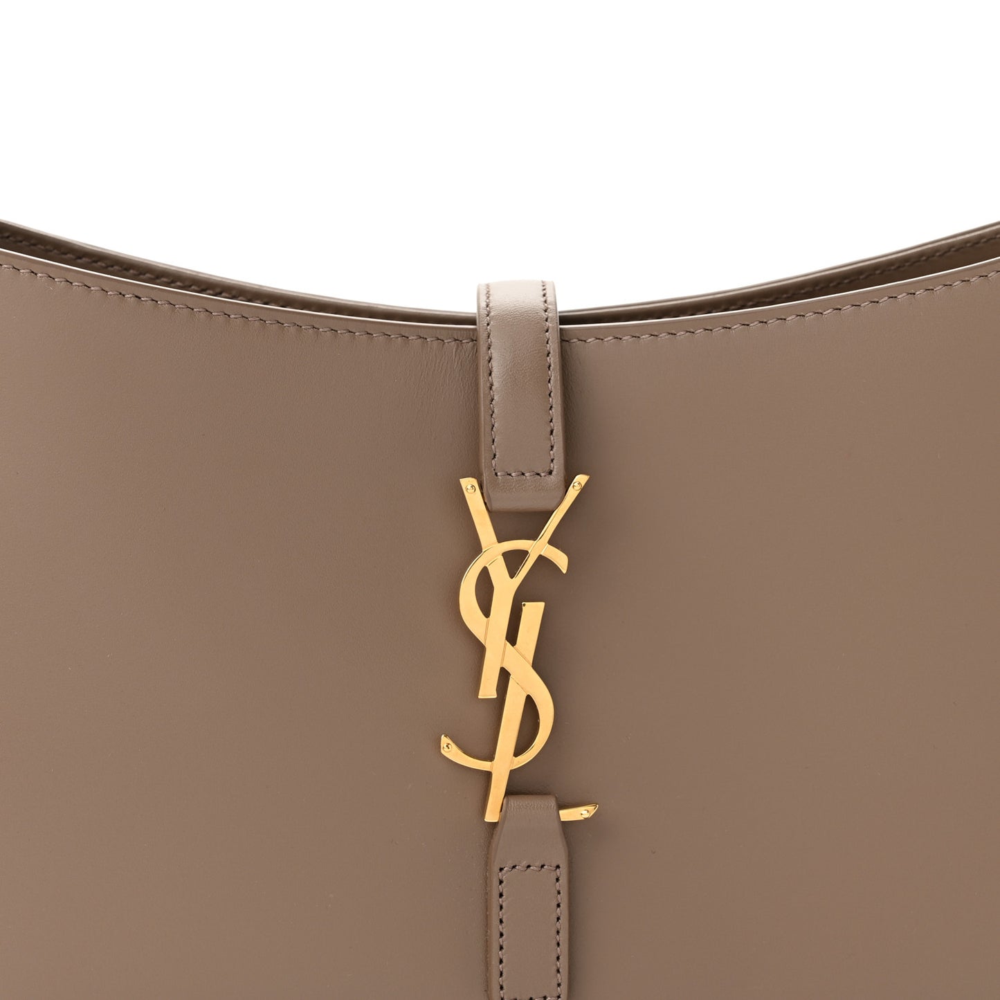 Smooth Calfskin Le 5 A 7 Hobo Taupe