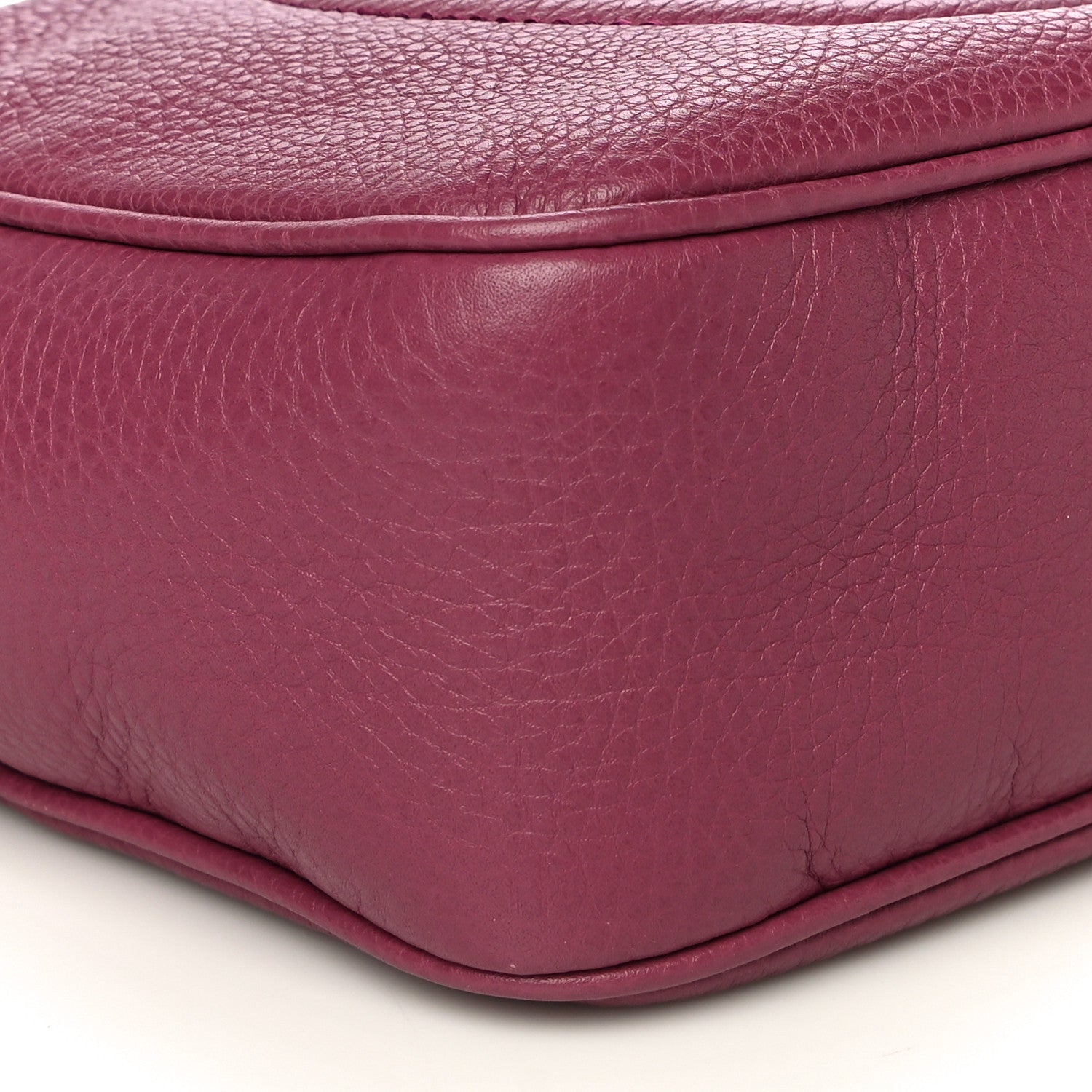 Gucci Pebbled Calfskin Small Soho Disco Bag Peonia Flower 10 of 13