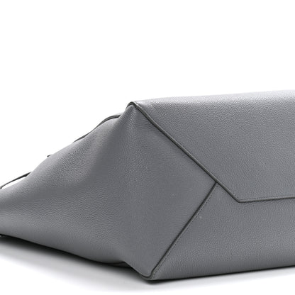 Celine Soft Grained Calfskin Small Belt Cabas Phantom Grey 9 of 12