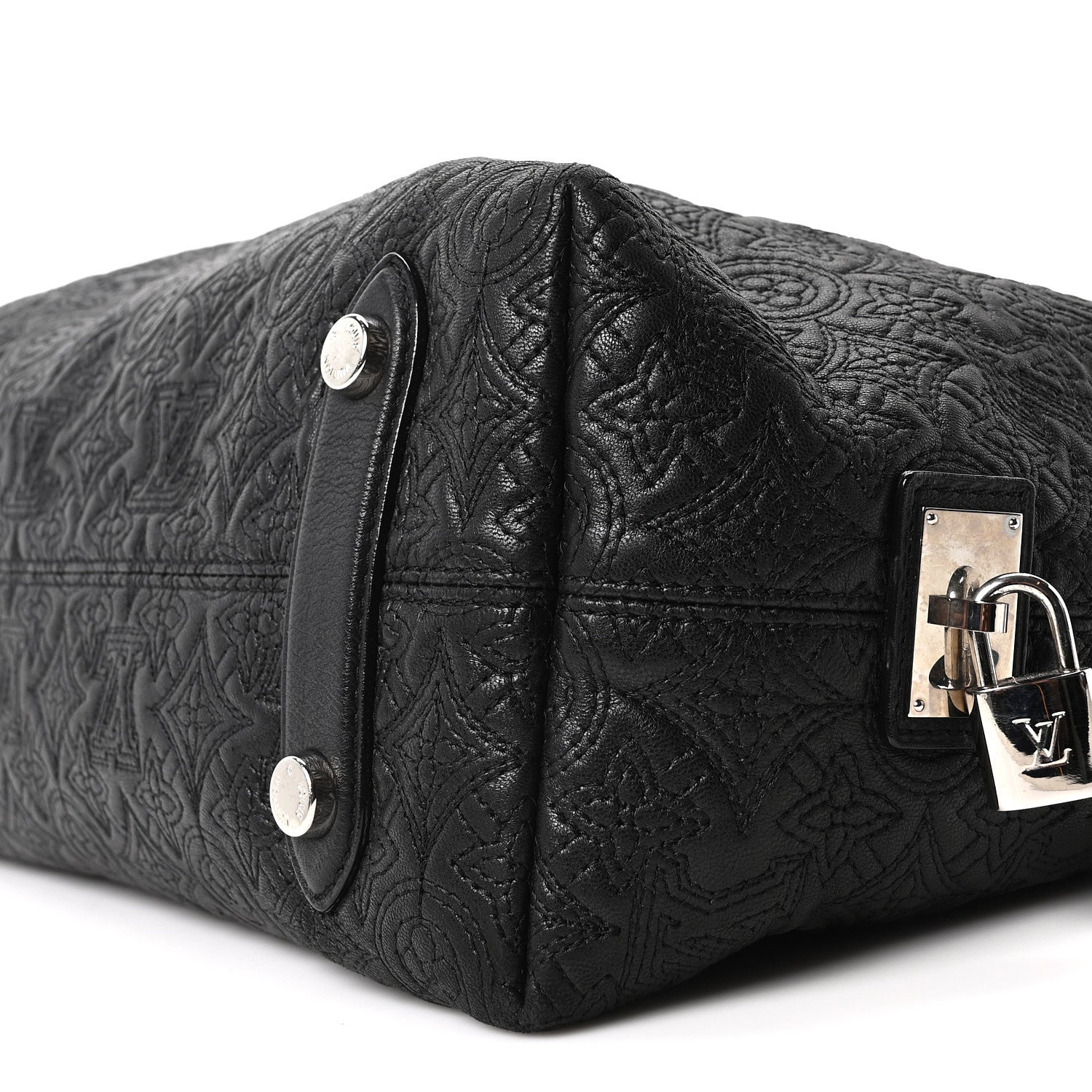 Louis Vuitton Monogram Lambskin Antheia Hobo PM Black 8 of 8