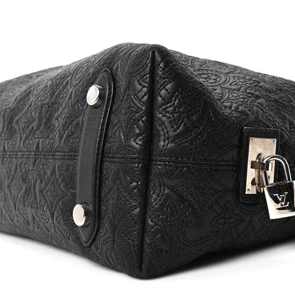 Louis Vuitton Monogram Lambskin Antheia Hobo PM Black 8 of 8