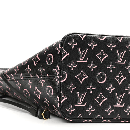 Louis Vuitton Monogram Fall For You Neverfull MM Black 9 of 10