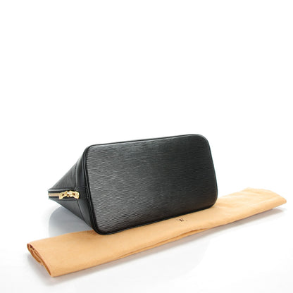 Louis Vuitton Epi Alma PM Black 4 of 7