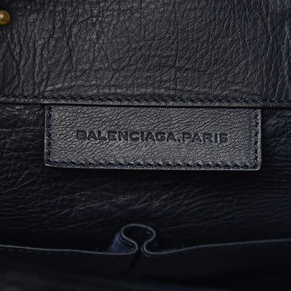 Balenciaga Calfskin Papier Flap Tote Bleu Roi 6 of 10