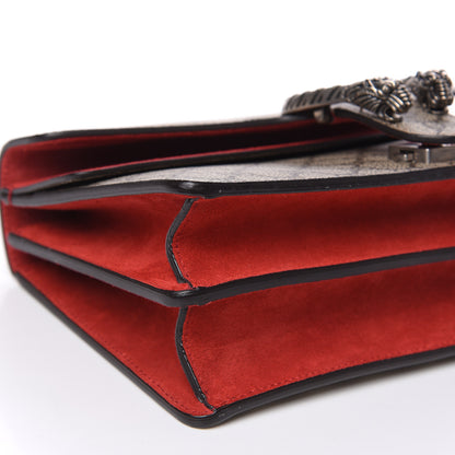Gucci GG Supreme Monogram Small Dionysus Shoulder Bag Red 7 of 12