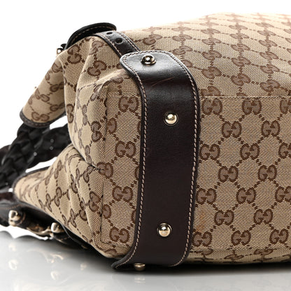 Gucci Monogram Medium Pelham Shoulder Bag Dark Brown 9 of 15