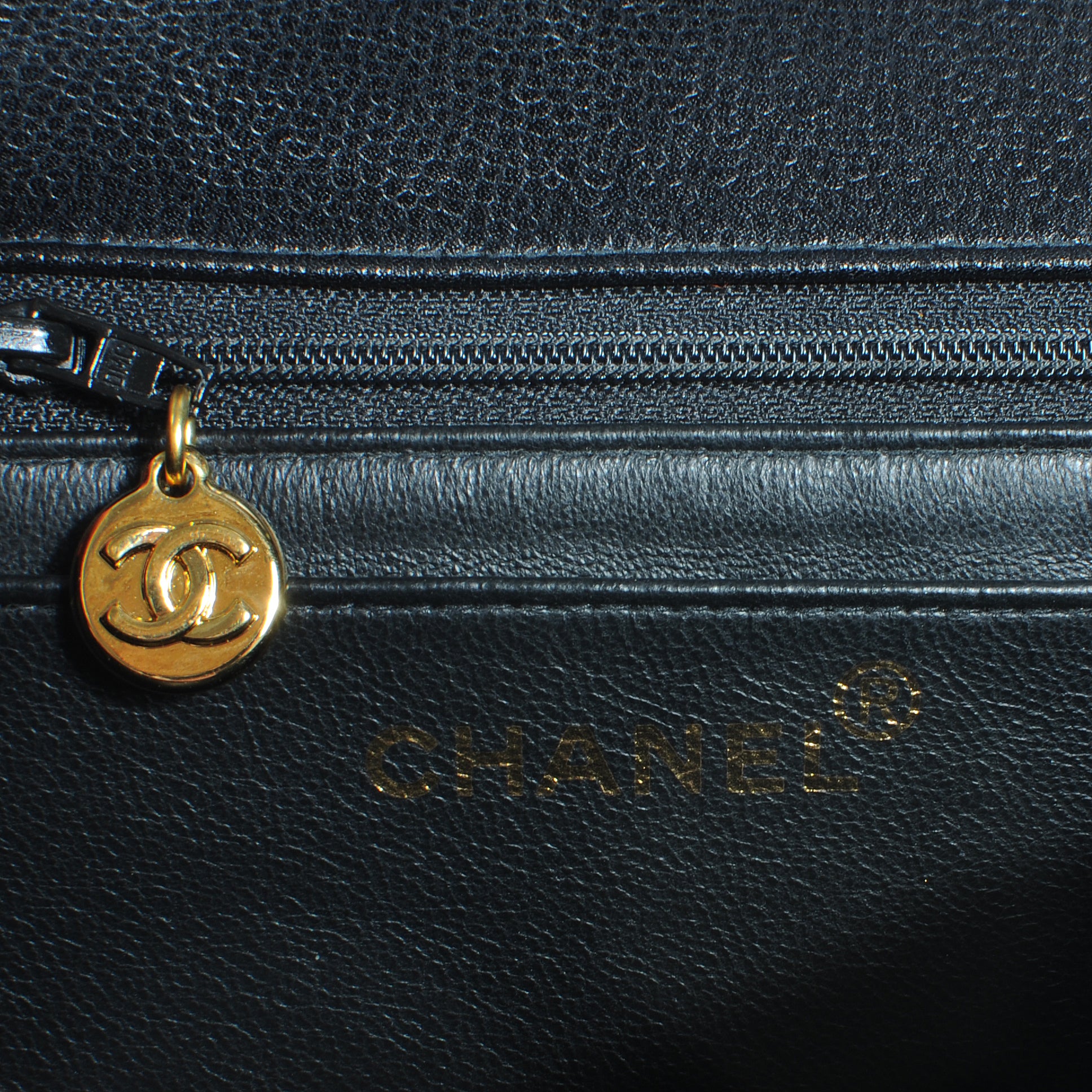 Chanel Caviar Quilted Flap Shoulder Bag Black 7 of 9