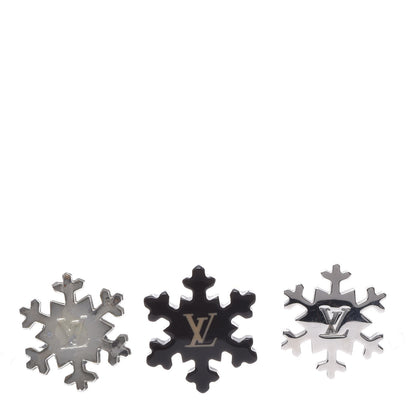 Louis Vuitton Monogram Snowflake Brooch Set 1 of 6