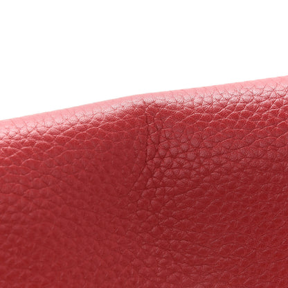 Valentino Garavani Pebbled Calfskin Medium Rockstud Flip Lock Crossbody Bag Red 7 of 9