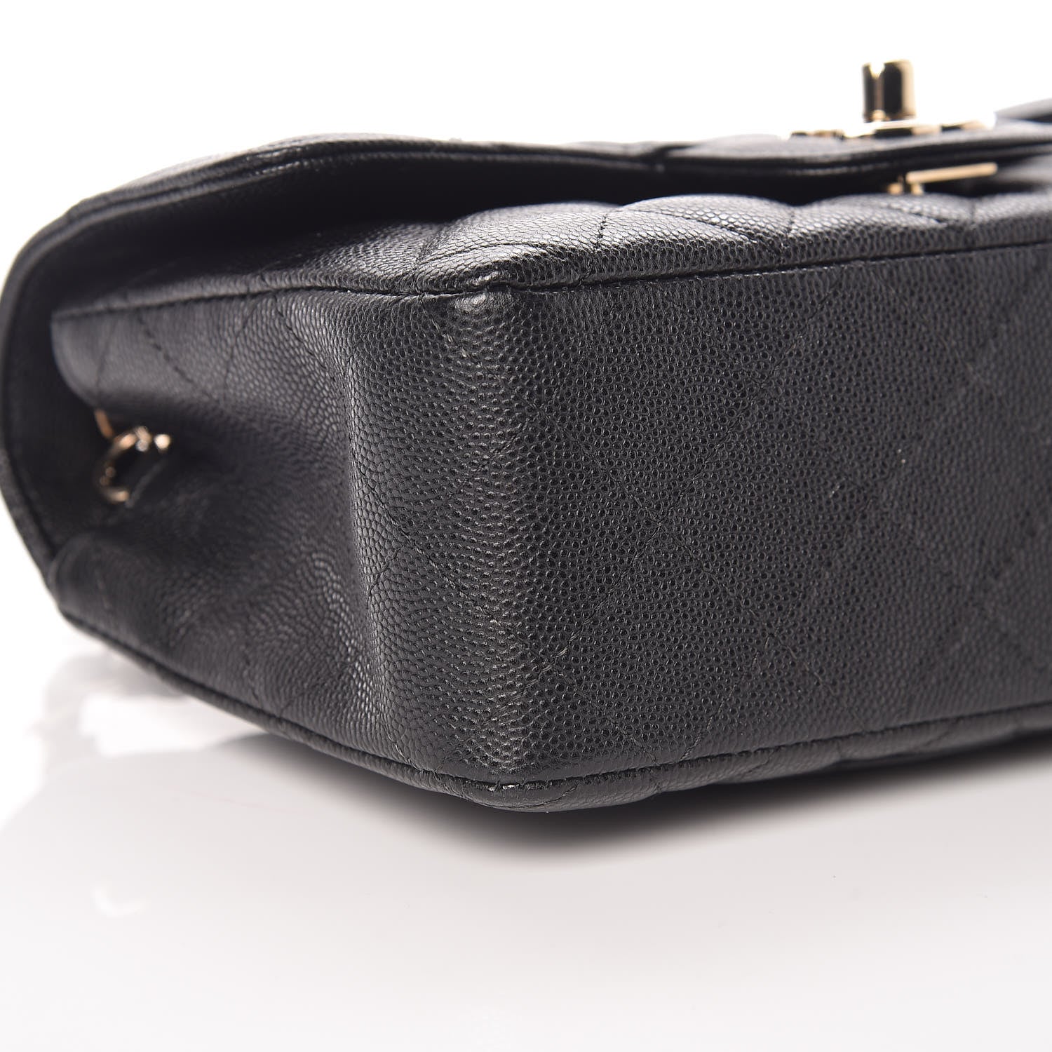 Chanel Caviar Quilted Mini Rectangular Flap Black 9 of 11