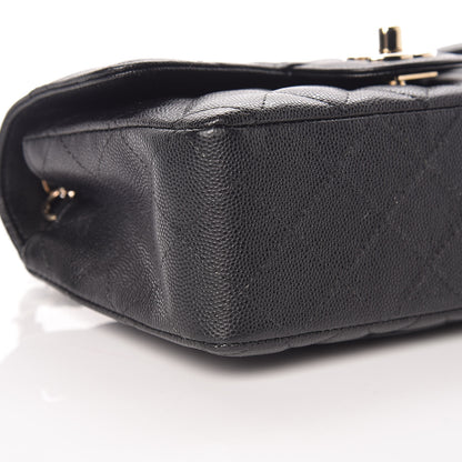 Chanel Caviar Quilted Mini Rectangular Flap Black 9 of 11