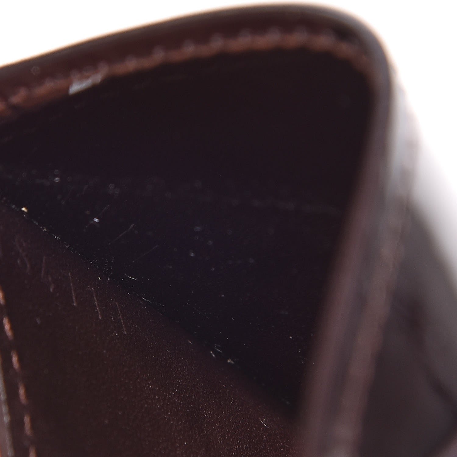 Louis Vuitton Vernis Rayures Mirror Case Amarante 7 of 7