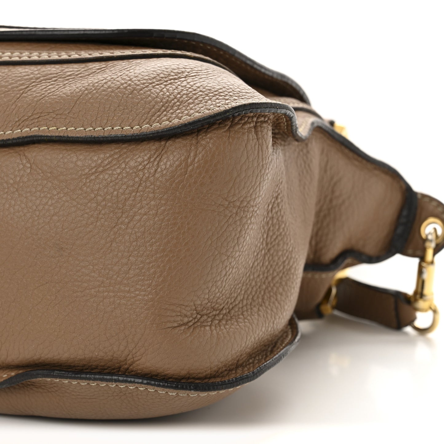 Calfskin Medium Marcie Satchel Nude
