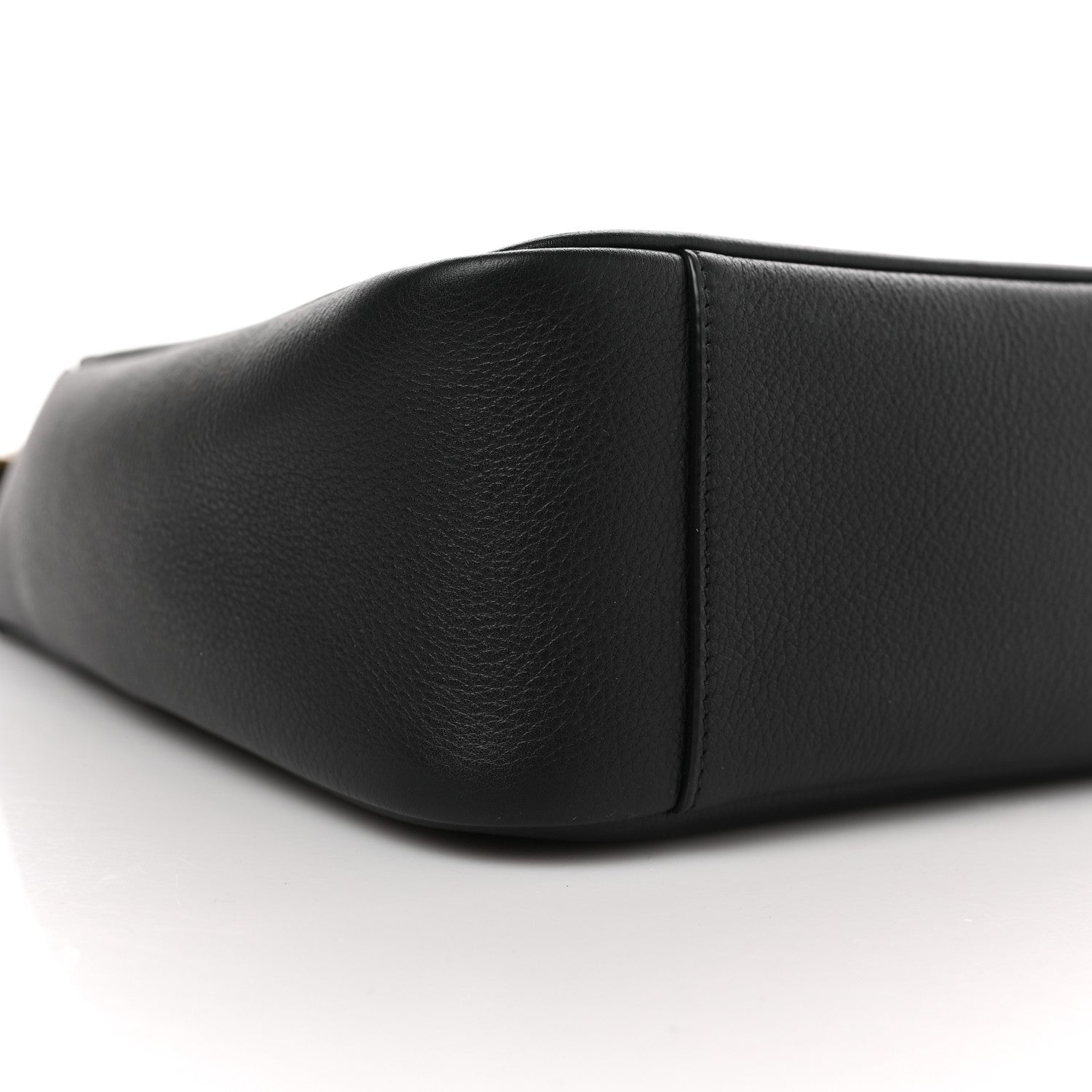 Saint Laurent Smooth Calfskin Small Le 5 A 7 Soft Hobo Black 7 of 8