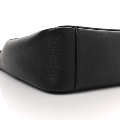 Saint Laurent Smooth Calfskin Small Le 5 A 7 Soft Hobo Black 7 of 8