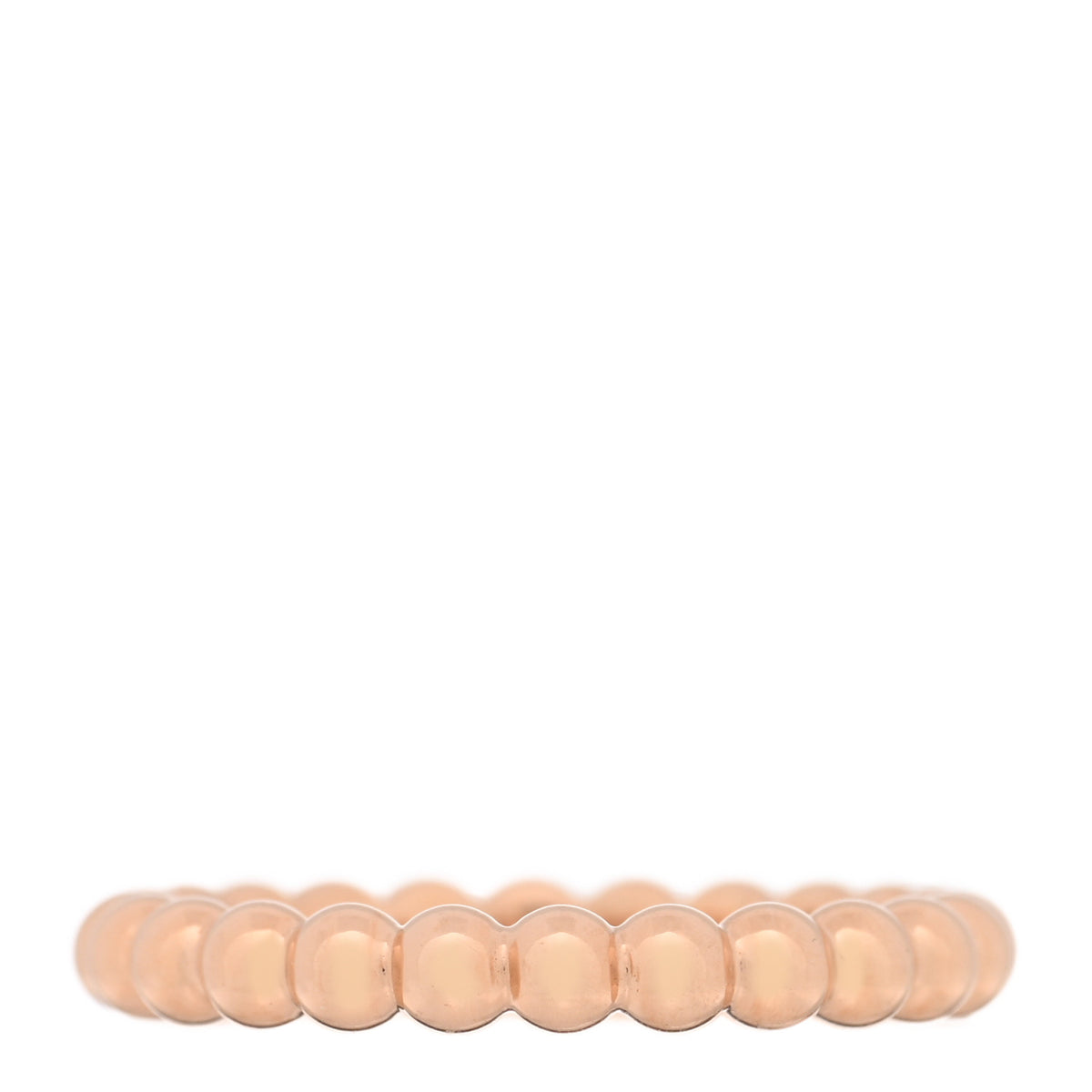 18K Rose Gold Medium Perlee Ring 53 6.5