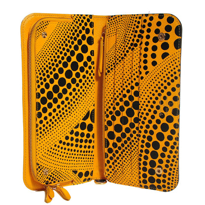 Louis Vuitton Monogram Kusama Waves Insolite Wallet Yellow 5 of 7