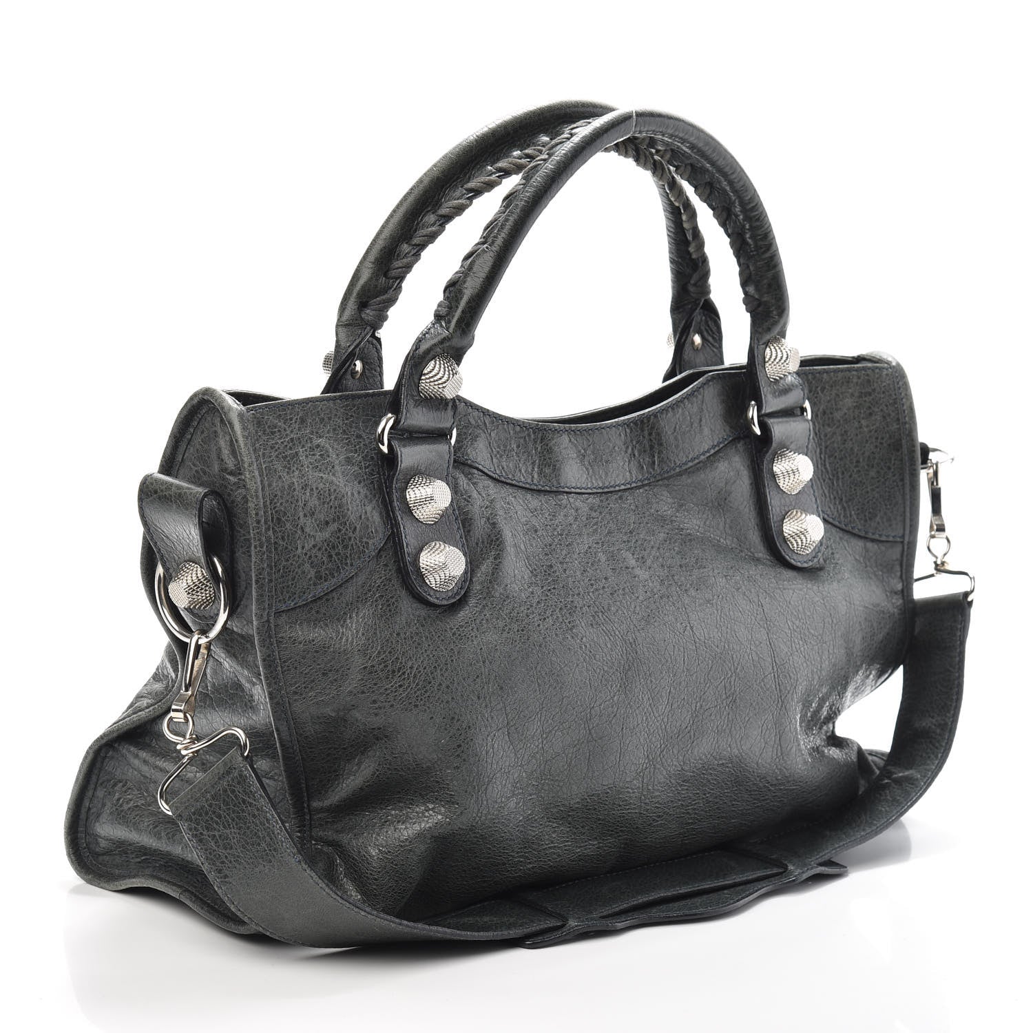 Balenciaga Agneau Giant 21 Silver Hardware City Anthracite 3 of 9