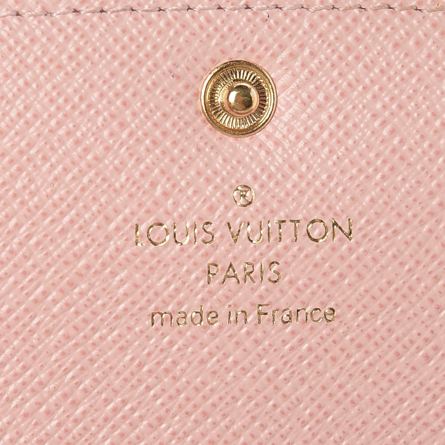 Damier Azur Emilie Wallet Rose Ballerine