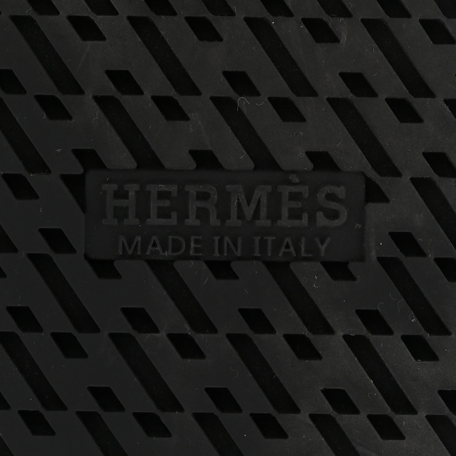 Hermes Calfskin Mens Chypre Sandals 44.5 Black 6 of 11