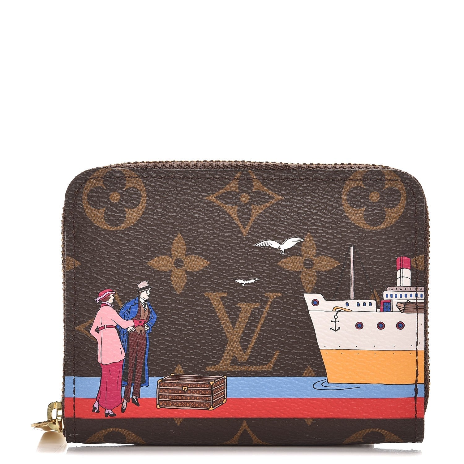 Louis Vuitton Monogram 2016 Christmas Animation Zippy Coin Purse 1 of 7